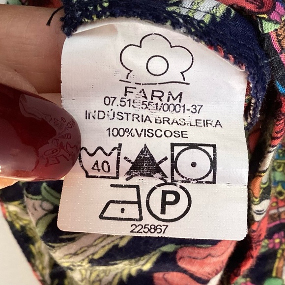 FARM Rio Multicolor Paisley Mini Dress S - Picture 12 of 12